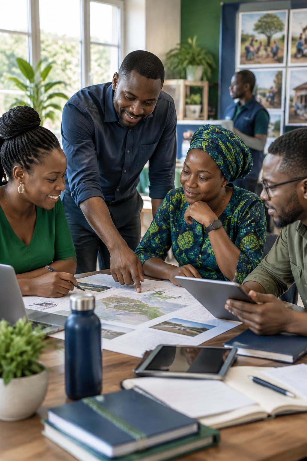 Illustration de la plateforme Gestion des Projets Communautaires