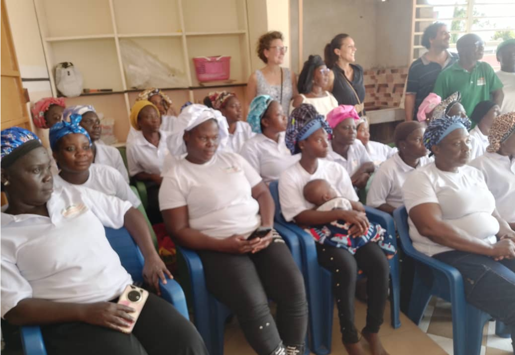 Femmes en formation, accompagnées par les partenaires